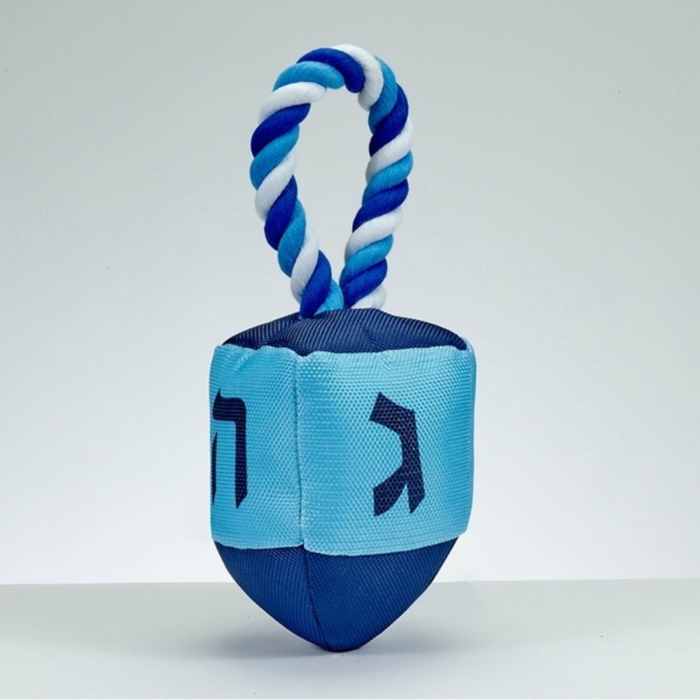 Rite Lite nwt Chewdaica Squeaky Dreidel Dog Toy, 7.5 In